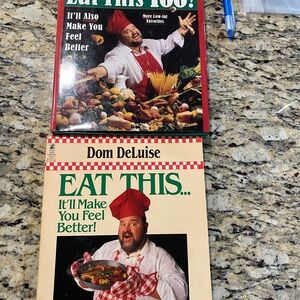 Dom DeLuise    cook books 2
